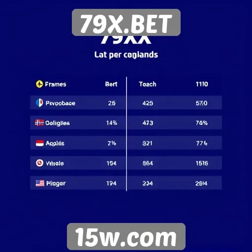 Comparativo de métodos de pagamento na 79X.BET